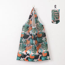 Lihat gambar sebagai galeri, Tas Tote Bag Belanja Wanita  Model Lipat Totebag Motif Reusable Import
