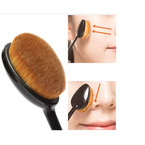 Brush Multifunction Oval for Foundation, Concealer, Contouring, Highlighting