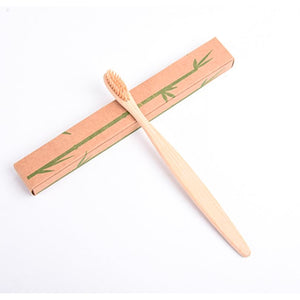 Sikat Gigi Bamboo Toothbrush With Box Ramah Lingkungan