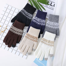 Lihat gambar sebagai galeri, Sarung Tangan Gunung Bahan Wool Plush Velvet Winter Gloves
