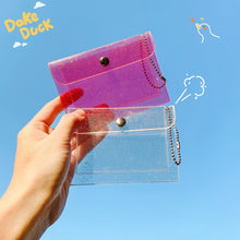 Lihat gambar sebagai galeri, Pouch Kartu Transparan Card Holder Glitter Aesthetic
