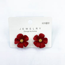 Lihat gambar sebagai galeri, Anting Bunga Sakura Blossom Earrings Warna Warni Gaya Korea
