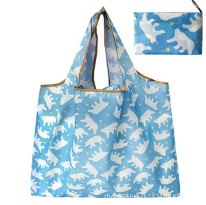 Tas Belanja Totebag Lipat Shopping Bag Eco Friendly Waterproof