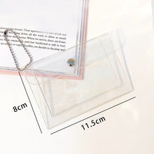 Lihat gambar sebagai galeri, Pouch Kartu Transparan Card Holder Glitter Aesthetic
