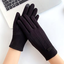 Lihat gambar sebagai galeri, Sarung Tangan Touchscreen Velvet Wanita &amp; Pria Winter Gloves
