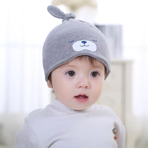 Topi Kupluk Bayi Dengan Karakter Lucu Bahan Halus dan Nyaman