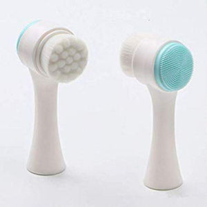 Silicone Brush Multi fungsi Double Sides Facial Cleansing
