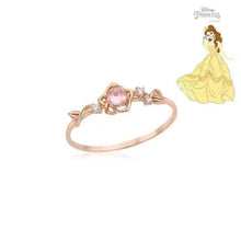 Lihat gambar sebagai galeri, Cincin Disney Princess Crown Rings Adjustable Import
