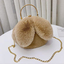 Lihat gambar sebagai galeri, Tas Wanita Handbag Plush Rabbit Lucu Import
