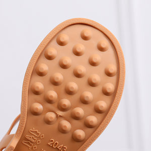 Sandal Jelly Anak Ukuran 29-35 Warna Matte Hollow Shoes Import