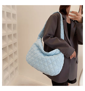 Tas Selempang Wanita Texture Minimalist Shoulder Bag Emboss Import