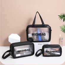 Lihat gambar sebagai galeri, Wash Bag Tas Kosmetik Portable Peralatan Mandi Pouch Organizer S/M/L
